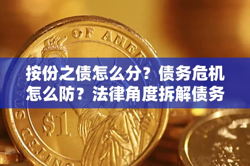 北京按份之债怎么分？债务危机怎么防？法律角度拆解债务分配与风险自保指南