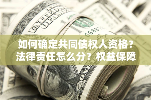 北京如何确定共同债权人资格？法律责任怎么分？权益保障技巧揭秘！