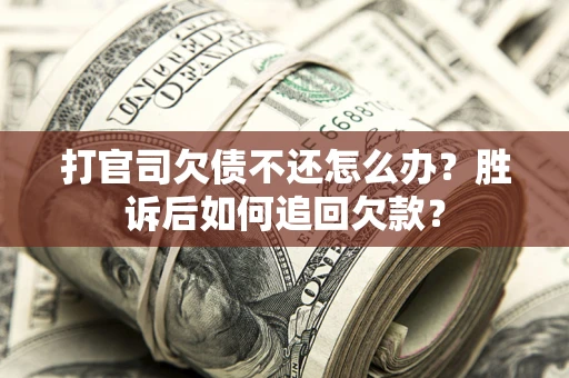 北京打官司欠债不还怎么办？胜诉后如何追回欠款？