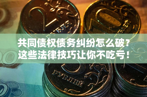 北京共同债权债务纠纷怎么破？这些法律技巧让你不吃亏！
