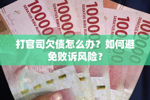 北京打官司欠债怎么办？如何避免败诉风险？