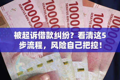 北京被起诉借款纠纷？看清这5步流程，风险自己把控！