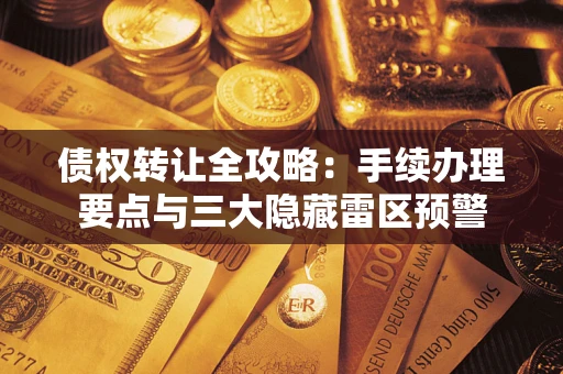 北京债权转让全攻略：手续办理要点与三大隐藏雷区预警