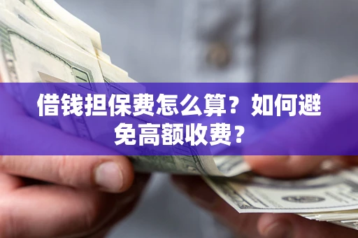 北京借钱担保费怎么算？如何避免高额收费？