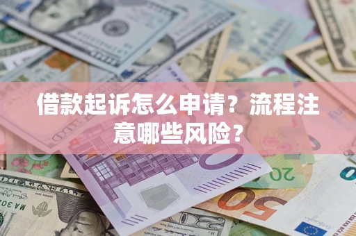 北京借款起诉怎么申请？流程注意哪些风险？
