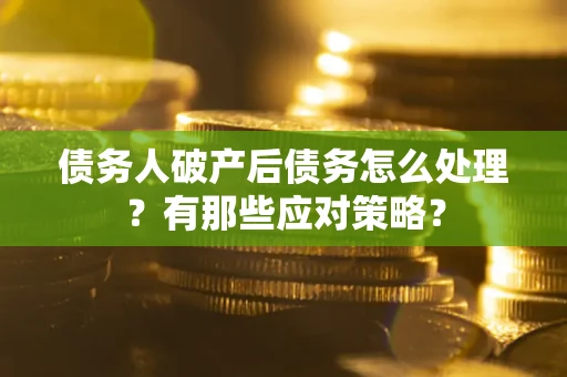 北京债务人破产后债务怎么处理？有那些应对策略？