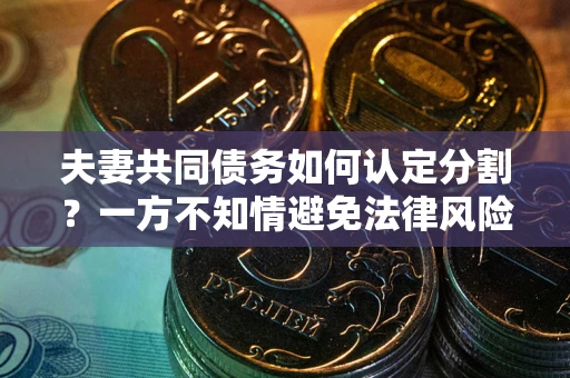 北京夫妻共同债务如何认定分割？一方不知情避免法律风险必看！